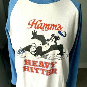 Hamm’s Beer Bear Heavy Hitter Vintage T Shirt